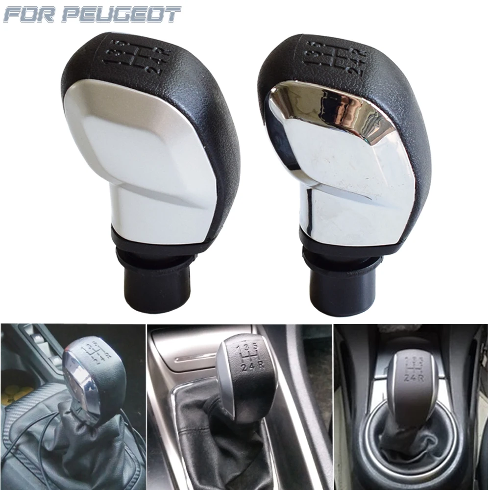 Подходит для peugeot 106 206 306 406 107 207 307 407 2008 3008 для Citroen C2 C3 C4 Пластик из АБС-пластика 5 Скорость Шестерни рычага рукоятка рычага переключения передач