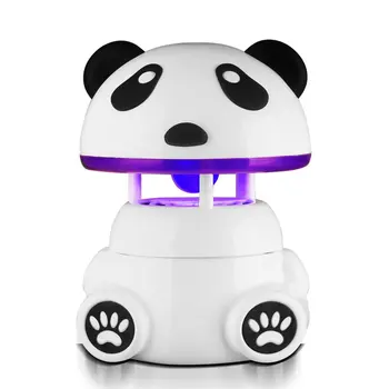 

Quiet Panda Shape USB Photocatalyst Mosquito Lamp Baby Pregnant Woman Safe LED Insect Killer Bug Zapper Mosquito Inhaler