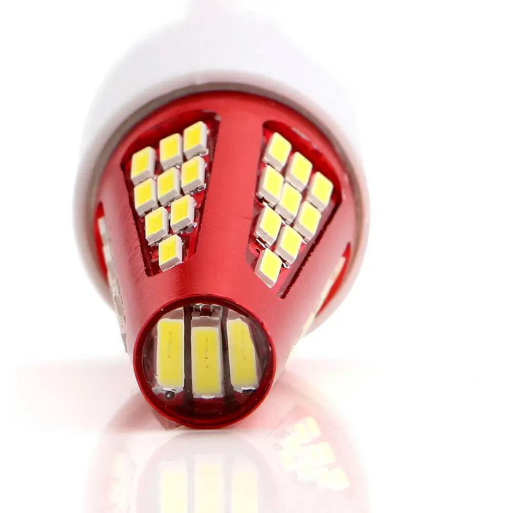 2 шт. автомобильный стоп-сигнал T20 48-SMD светодиодный фонарь Sidelight дневного света для автомобиля грузовика мотоцикла к моторолерам RV лодки