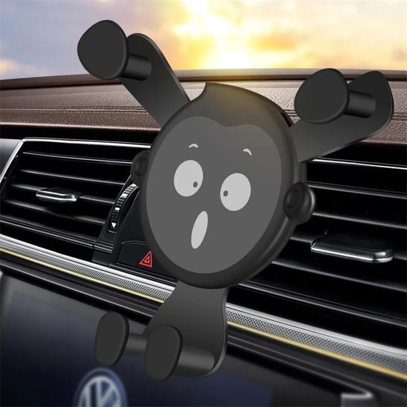[ ] 10 шт. Автомобильный держатель для мобильного телефона Mr. Music Monkey с gps подставкой для IPhone Xiaomi huawei samsung