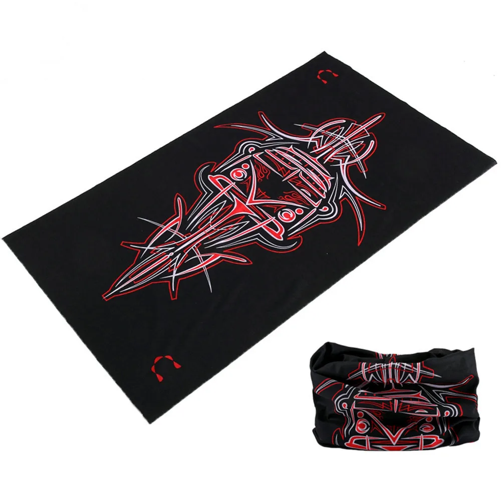 Fashion 3D Crack Design Headbands Buffe Multifunctional Cycling Bandana Women Men Headwear Sport Face Shield Mask Braga Cuello