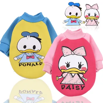 

Fashion Autumn and Winter Duck Two-leg Clothing Cartoon Pet Dog Hoodie Coat Winter Dog Clothes for Small Dogs Cats Pets Clothing