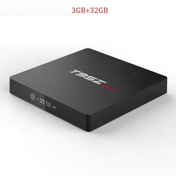 3G 32G Amlogic S912 Восьмиядерный Smart tv Box T95Z MAX 3GB 32GB Android7.1 телеприставка 2,4G 5G Dual Wifi 1000M LAN BT 1080P медиаплеер - Цвет: 3G 32G