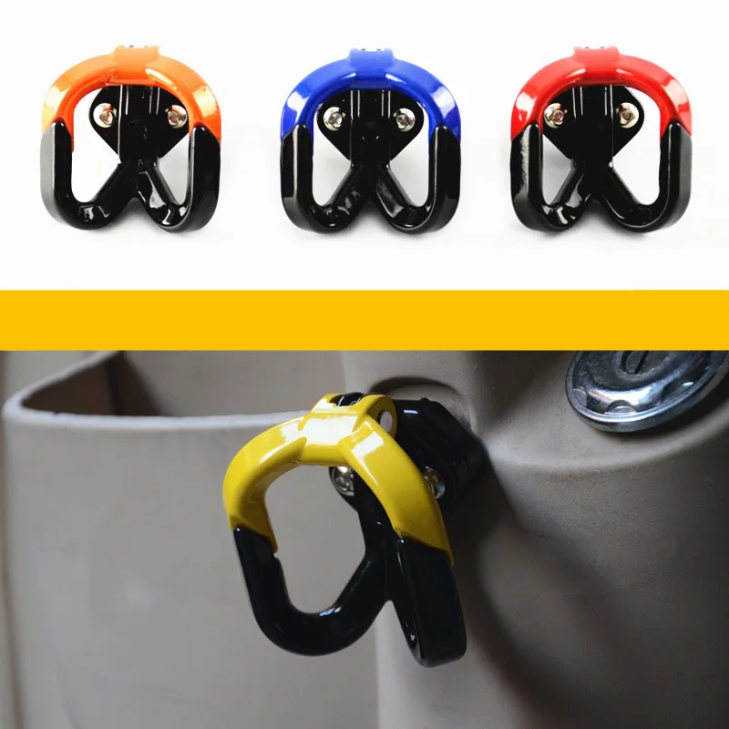 

Universal MOTO Motorcycle Bicycle Electric Bicycle Fitting Front Hook Car Handle Hook High Quality Aluminum Alloy Hanging Hook