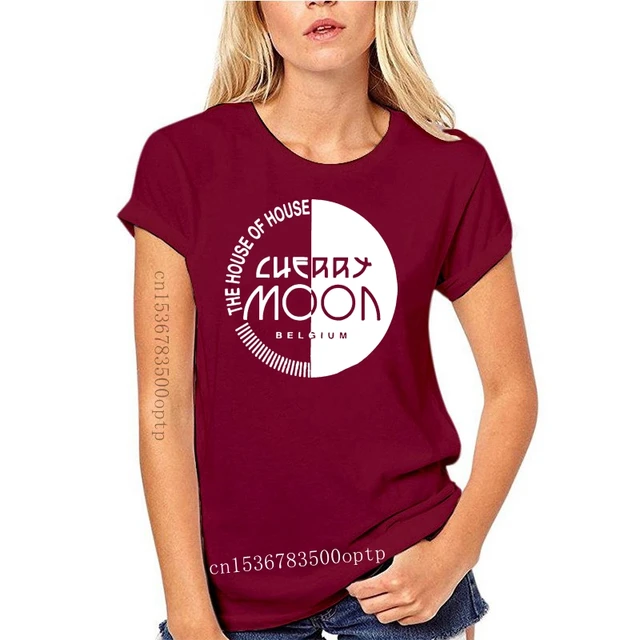 New 2021 Cherry Moon Belgian House Techno Music club-life T-SHIRT Unisex S - XXL red