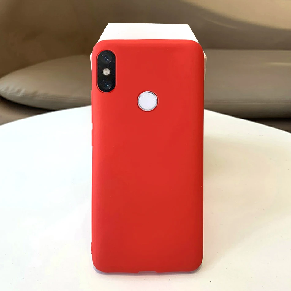 Compatible Con Xiaomi Mi A2 Lite Cover, Trasparente Silicone Custodia