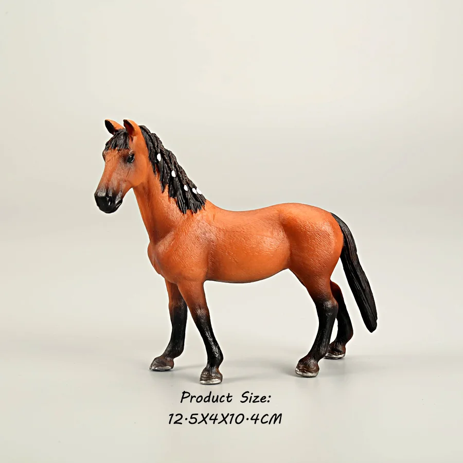 Классические Коллекционные Фигурки лошадей, игрушки для моделирования, разные цвета, модель лошади, фигурка из ПВХ, развивающий игровой набор для детей - Цвет: Horse 19
