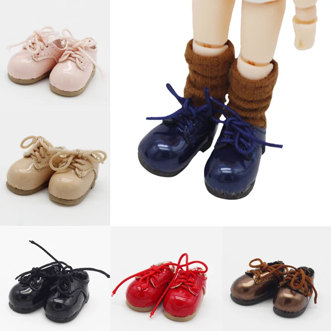 OB11 Doll PU Leather Shoes Suitable for 1/12 BJD GSC obitsu11 doll Accessories