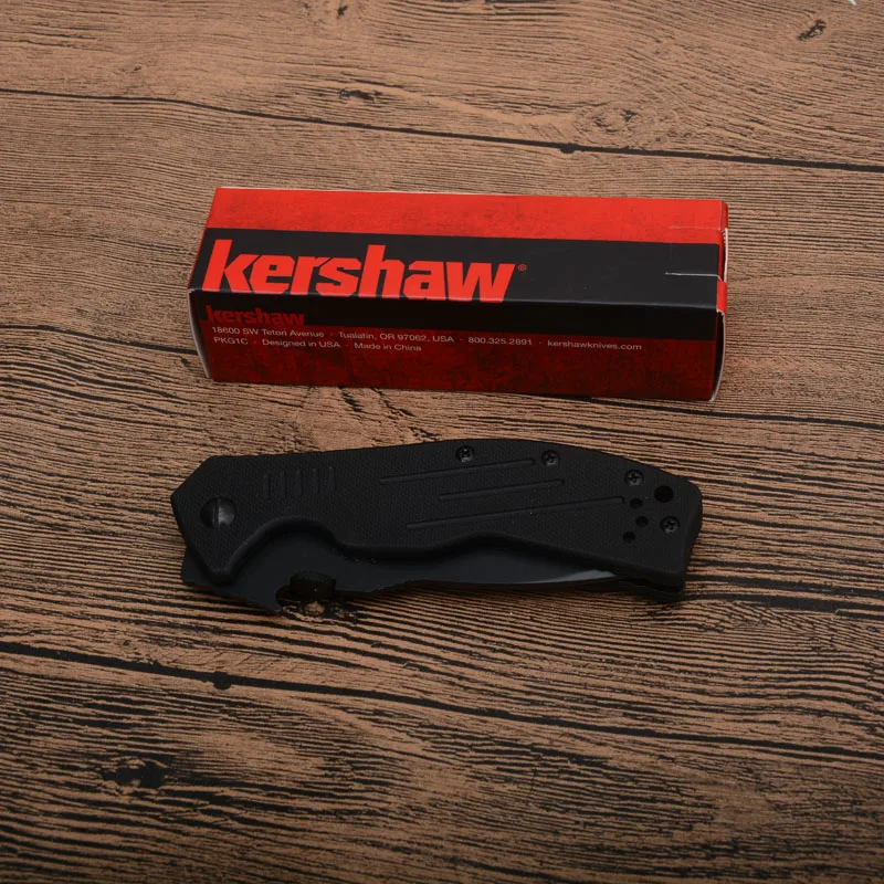 Kershaw 6044 Складной Карманный Походный нож 8cr13 лезвие G10 Ручка Открытый тактический охотничий нож для выживания Фруктовые Ножи EDC инструмент