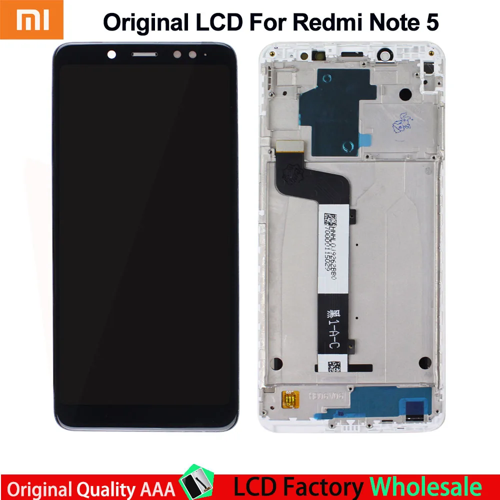 Для Xiaomi Redmi Note 5 Pro ЖК-дисплей сенсорный экран/рамка тест хороший дигитайзер сборка
