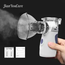 Mini nebulizador de inhalación portátil para el cuidado de la salud, inhalador ultrasónico silencioso, atomizador de inhalador para niños y adultos