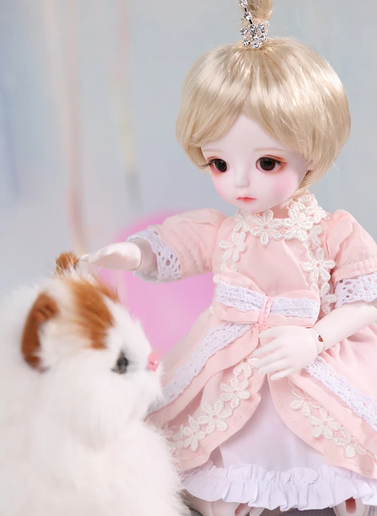 1/6 масштаб BJD Кукла Милый ребенок девочка BJD/SD смола фигурка кукла DIY модель игрушка подарок. Полный набор с одеждой, обувью, париком A0125Cream YOSD