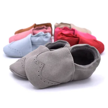 

7 COLORS PU Suede Leather Newborn Baby Boy Girl Shoe Baby Moccasins Moccs Shoes Bebe Soft Soled Footwear Casual Crib Shoes
