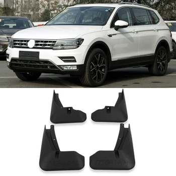 

car styling for vw volkswagen tiguan 2017 2018 accessories mud flaps flap splash guard Front Rear Mudguards Fender car sticker