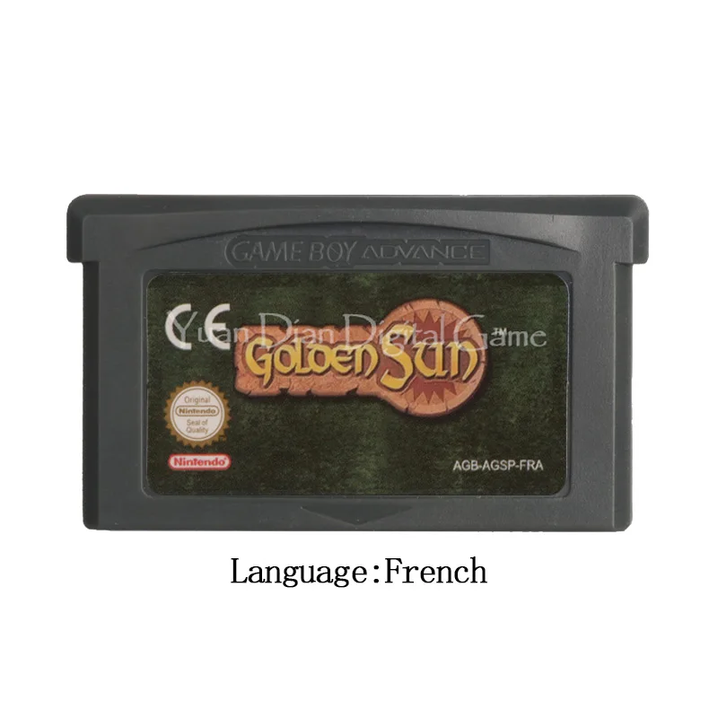 Картридж для игровой консоли Nintendo GBA Golden Sun французская версия ЕС|Запасные части| |