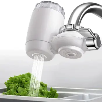 

High-Precision Tap Water Purifier Kitchen Faucet Washable Ceramic Percolator Mini Water Filter Purifier Faucet Water Purifier