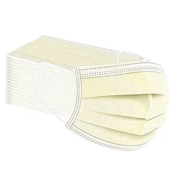 

25/50/100pc Adult Disposable Nonwoven Mouth Face Mask Dustproof Mask Elastic Earloop For Wide Cheeks Breathable Protective Mask