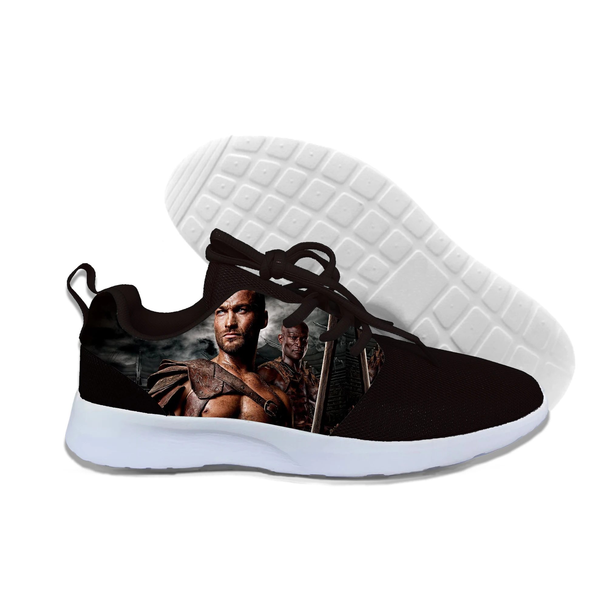 

2019 Fashion Summer Style Spartan Spartacus Infidel Army Come Take Them Punisher Sneakers Casual Shoes