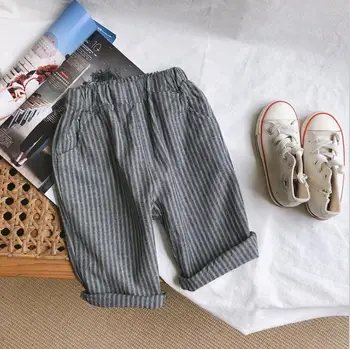 

2020 New Boys Striped Harem Pants Summer Fashion Kids Pants 3-8t PY883