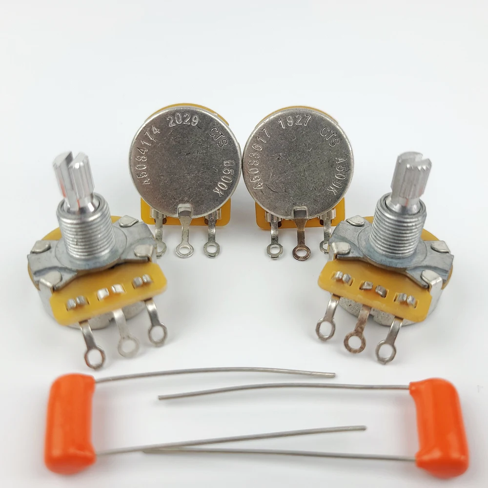 Cts Tone Volume Knob A500k B500k Potentiometer For Electric Guitar