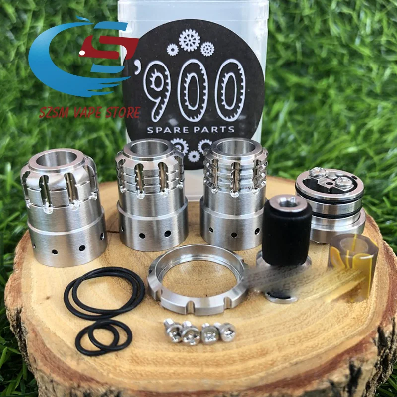 900 bf RDA MTL 316 нержавеющая сталь 12 мм/13 мм/18 мм диаматор нижний питатель Ремонтопригодный атомайзер против скорости революция 18 мм RDA