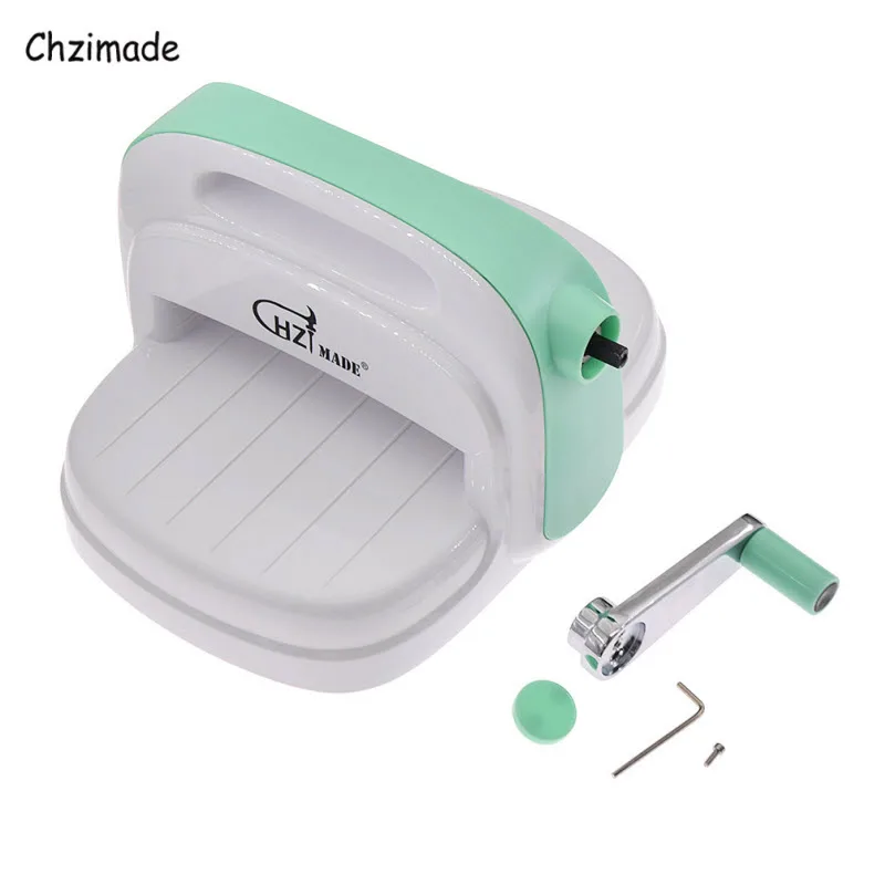 US $91.67 Chzimade Die Cutting Embossing Machine Scrapbooking Die Cut Paper Card Leather Fabric Making Cutter Machine Diy Home Decoration