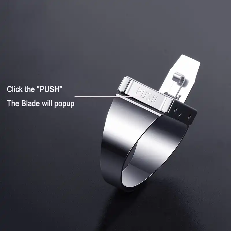 Personality protective ring invisible protection, outdoor cut ropes