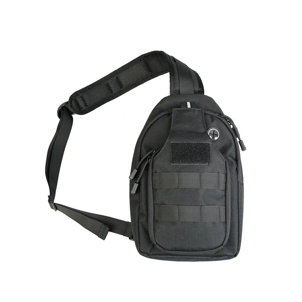 

MAIOUMY Men ChestBags Male Chest Waist Pack Antitheft Travel Crossbody Bags with Mobile phone bracket For Men Sling Shoulder Bag
