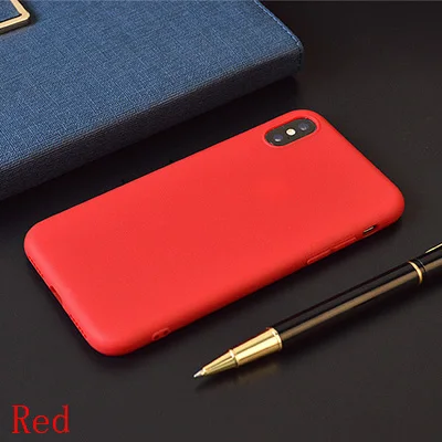 397 Роскошный однотонный чехол для телефона s для iPhone 11 pro max 6 6s 7 8 Plus x xr xs max карамельный цвет чехол для телефона Силиконовая задняя крышка подарки - Цвет: 397