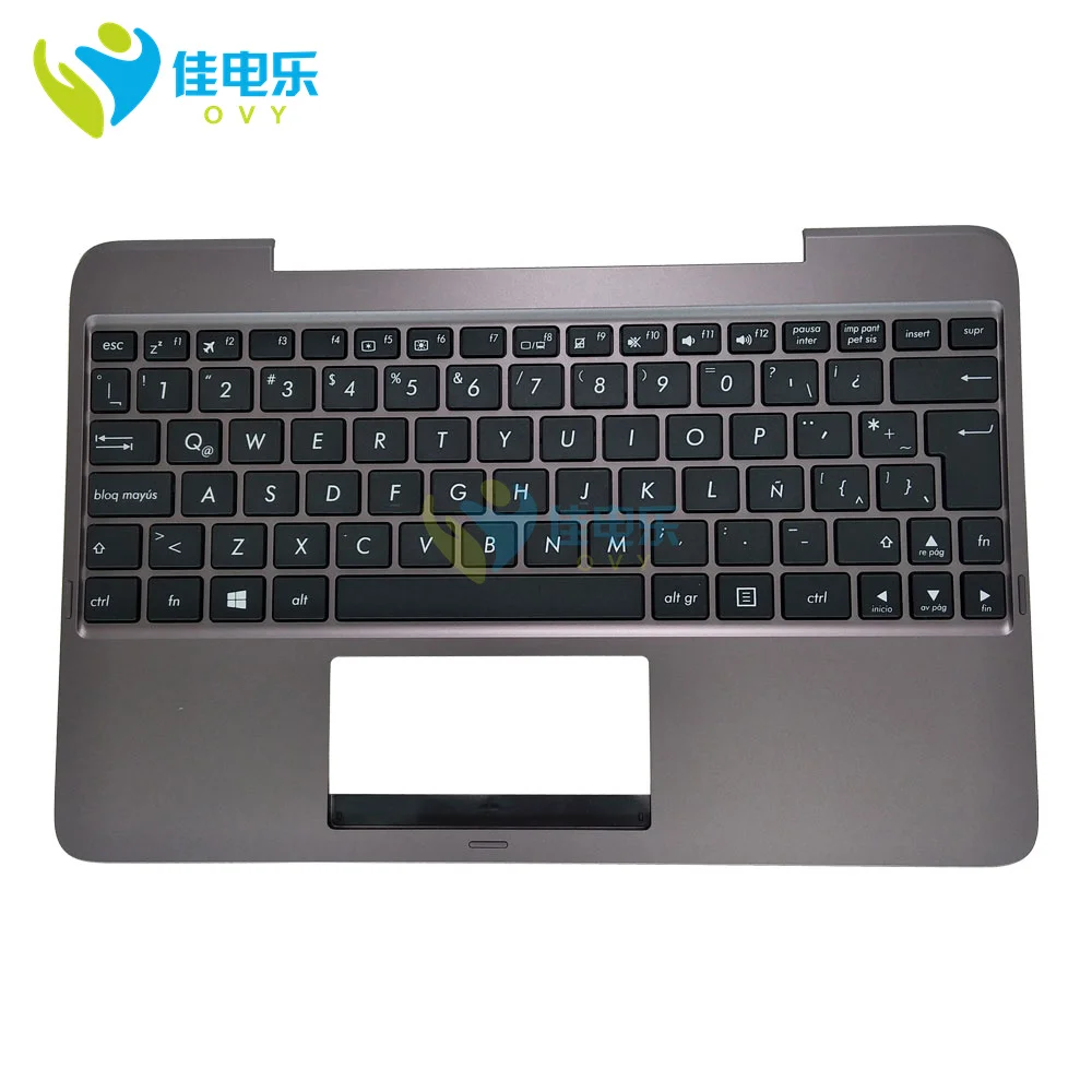 Palmrest Teclado Latino Computador para Asus Transformer Livro T100ha T100 la Espanhol Laptop Teclados Top Case Novo 90nb0748-r31la0 - Imagem 3