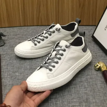 

Men's casual shoes small white shoes men's flat shoes men's real leather shoes men's sports shoes men's real leather shoes