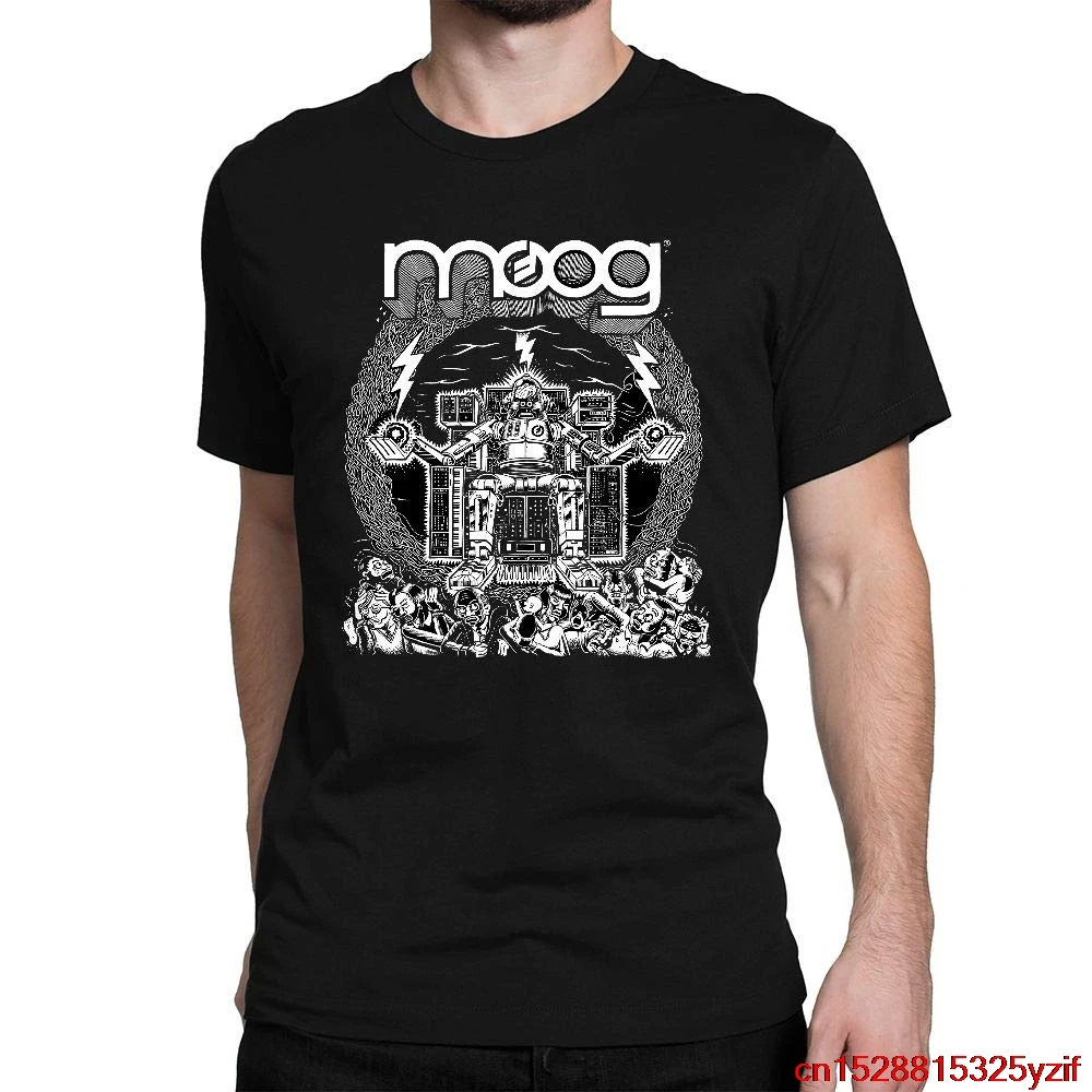 TSDFC Men's Moog Cotton T-Shirt unisex men women t shirt |