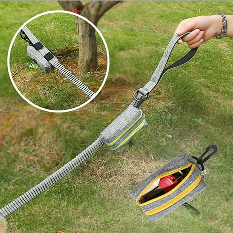 Bolsa de almacenamiento para alimentos de mascotas, accesorio de almacenamiento para comida, para perros, para pasear, adiestramiento al aire libre