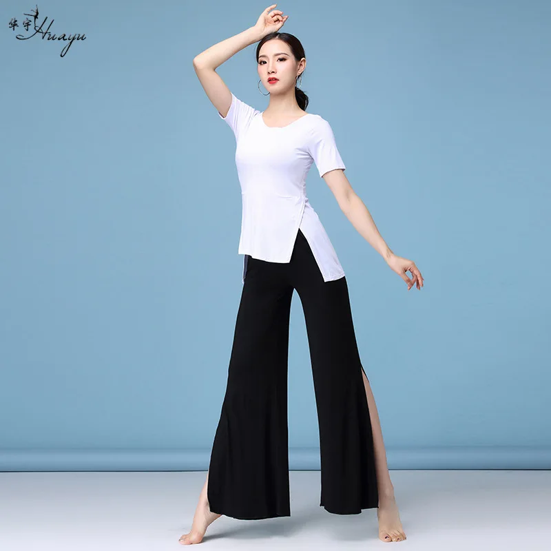 

Huayu Dance New Style Spring And Summer-Exercise Clothing Modal Modern Dance Clothing Exercise Clothing WOMEN'S Suit Adult Begin