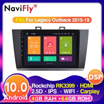 

Navifly voice control Android For Subaru Outback 5 Legacy 2014 - 2018 6 2014 -2017 Car multimedia video gps radio player No DVD