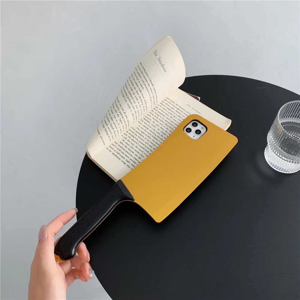 Luxury Funny Creativity 3D Kitchen knife Phone Case For iphone 13 12 11 Pro XR X XS Max 7 8 Plus SE2 Silicone Soft Cover Coque iphone 13 pro max leather case