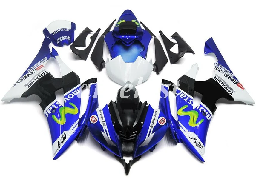 

New ABS Injection Mold Fairings Kit Fit For YAMAHA YZF - R6 2008 - 2016 08 09 10 11 12 13 14 15 16 Bodywork set blue