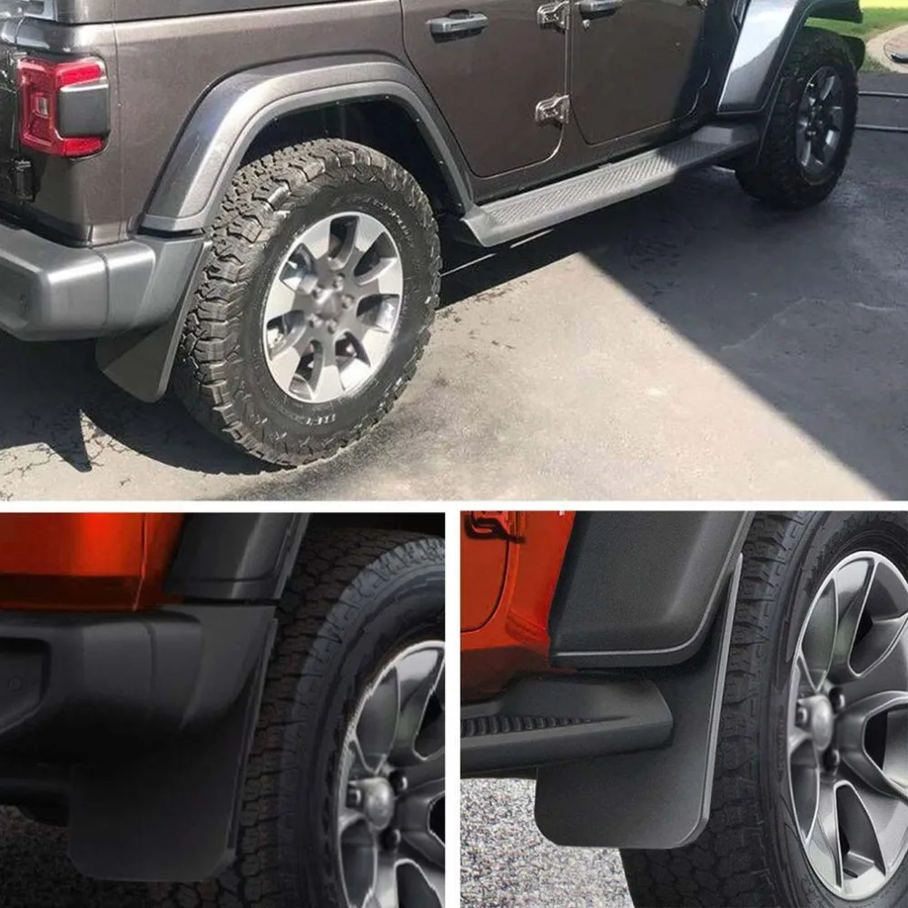 Для Jeep Wrangler Jl Jlu крыло 4 шт набор автомобильное модифицированное крыло пластина крыло автомобильные аксессуары
