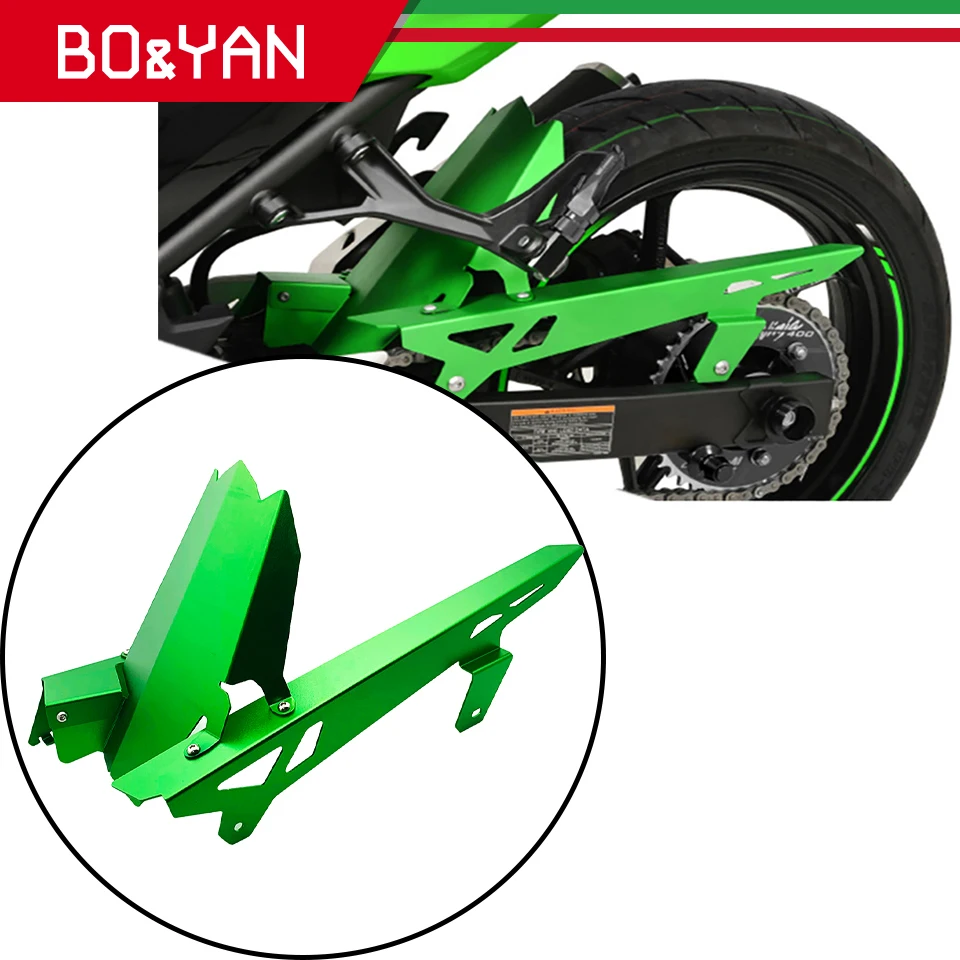 Для Kawasaki Ninja 400 250 Ninja250 Z400 2018 2019 крыло для мотоцикла заднее комплект защиты цепи| |