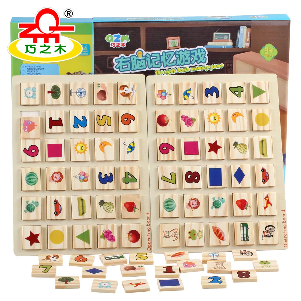 

Baby Look Life Right Brain Whole Brain Teaching Aids Parent And Child Interactive Game Focus Training Memory Observation