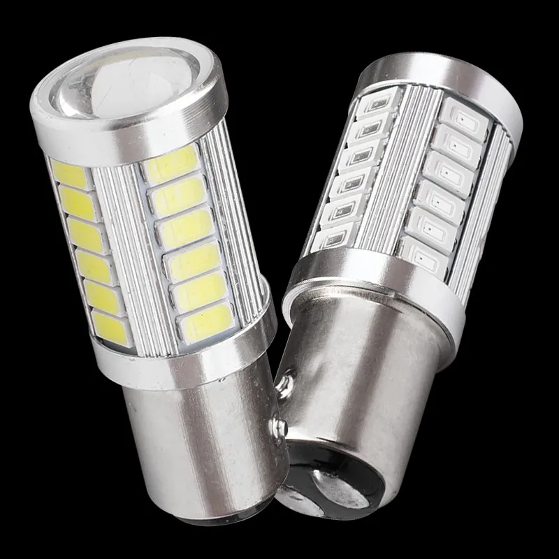 1157 P21/5 Вт BAY15D супер яркий 33Smd 5630 5730 светодиодных фар для авто тормоз светильник