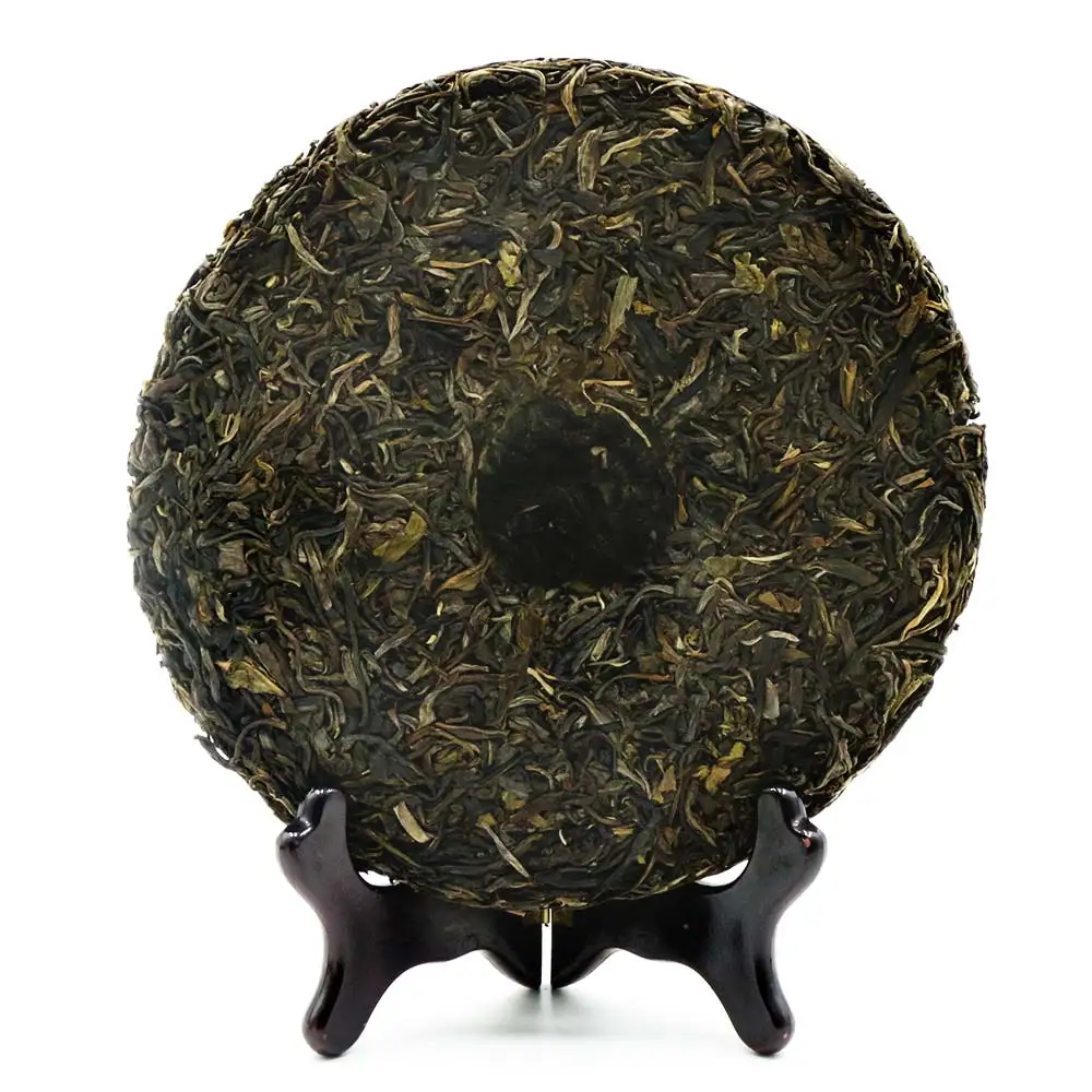 Синий принт Sheng Pu-erh чай коллекция Иву Арбор торт чай Shen Pu'er 357 г