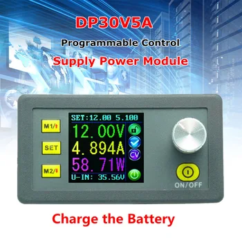 

Power Supply Adjustable Step Down Programmable Direct Current Voltage with Integrated LED Display Voltmeter Ammeter DP30V5A CLH