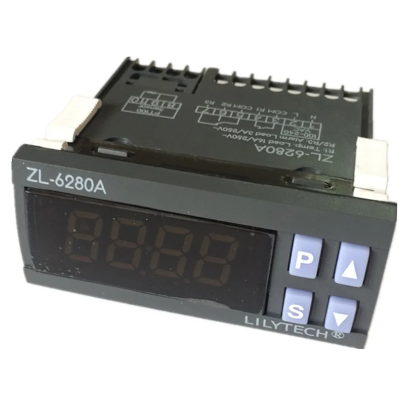Топ Zl-6280A, 400C, 16A, Pt100, регулятор температуры, Pt100 термостат, цифровой термостат высокой температуры