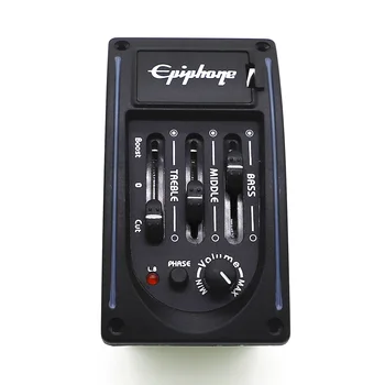 

Epiphone Acoustic Guitar Pickup 3 Bands EQ Equalizer Bass Middle Treble Guitar Accessories