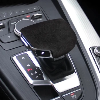

Car Gear Shift Knob Head Cover Cap Fit for Audi A4 S4 for RS4 B9 A5 S5 for RS5 Q5 SQ5 Q7 SQ7 Automatic Transmission