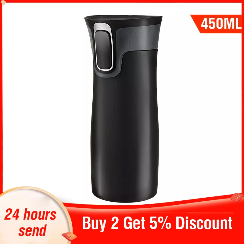 450ml Thermos Bottle Termos Travel Mugs Thermos Café Cup Garrafa