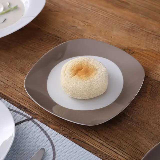 Veweet Nikita 24/48 Darabos Konyhai Vacsora Kombinált Porcelán Asztali Tányérkészlet Tál, Desszert Leves Tányér, Tányér - Image 6