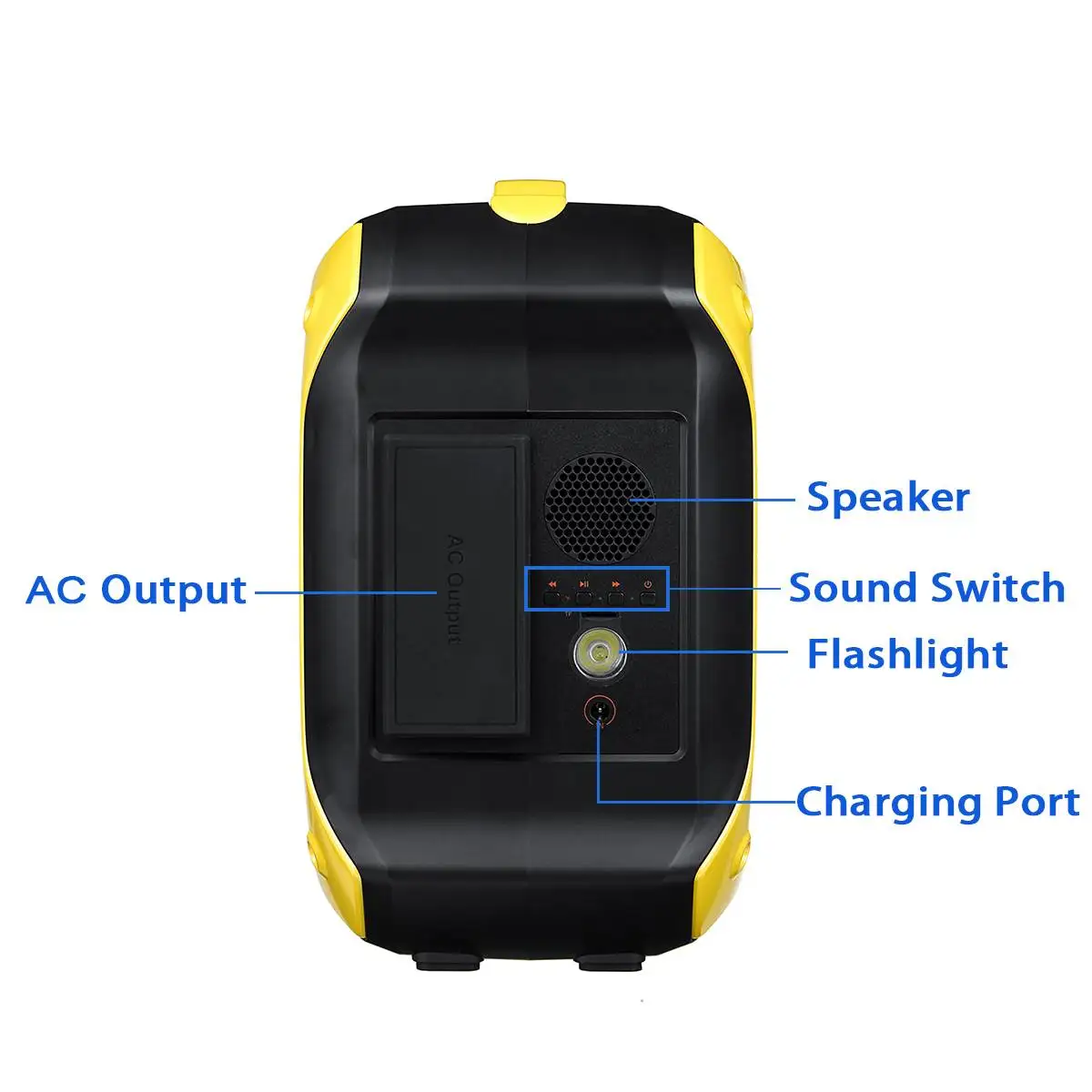 Открытый Портативный 300 Вт 307Wh bluetooth 4,0 инвертор солнечный генератор энергии UPS AC DC источник питания двойной USB система хранения энергии