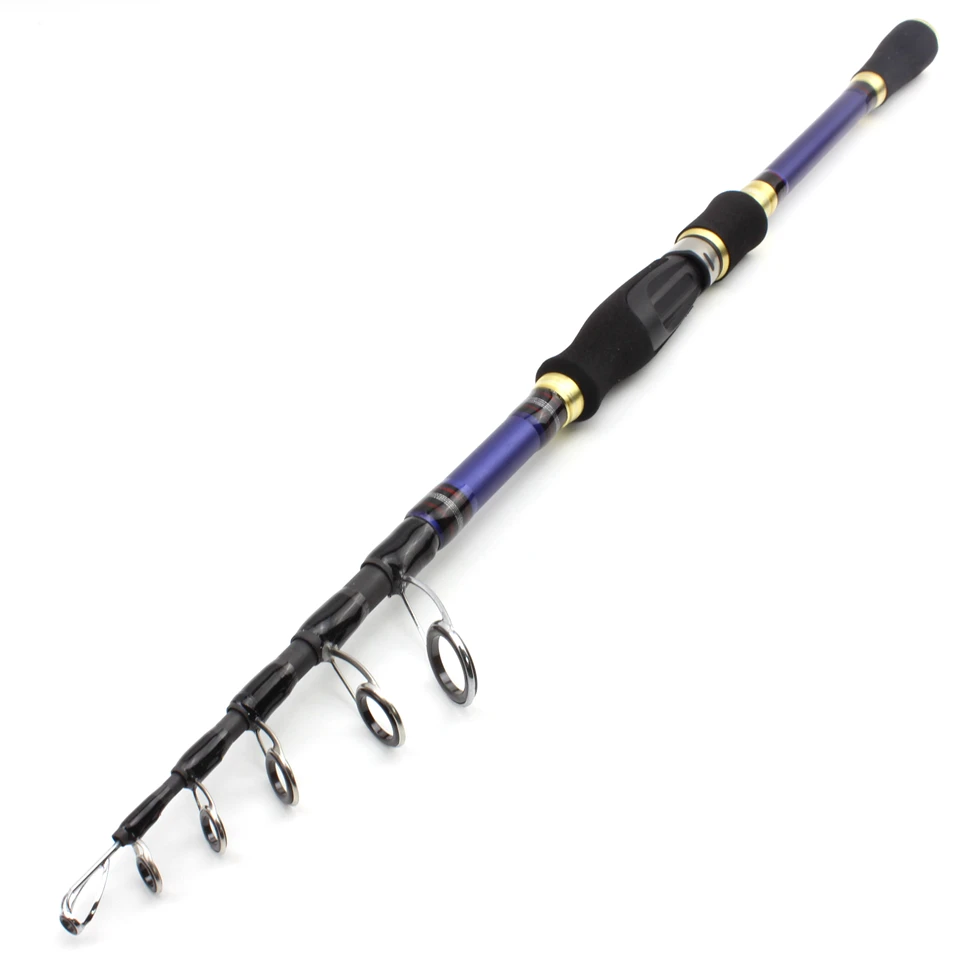 2.1m 2.4m 2.7m Carbon Telescopic Lure Fishing Rod Rod 728g Lure Weight